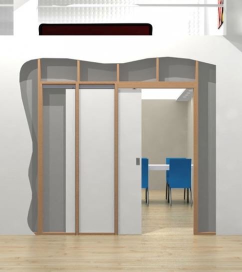 Komplet žepnih drsnih vrat Cavity Slider